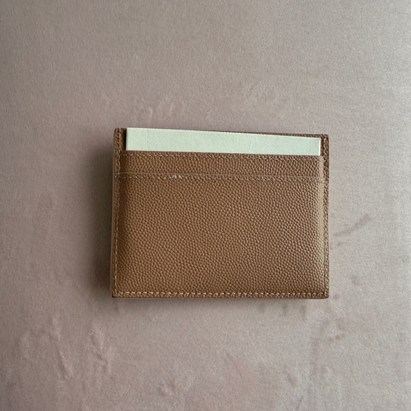 Saint Laurent Leather Card Holder - Picture 3 of 10